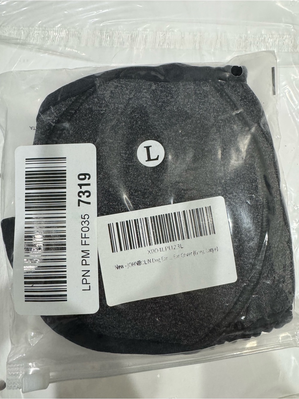 JOHNBOLIN Dog Ear Muffs & No Shake Ear Wrap for Hematoma, Bathing, Drying Etc